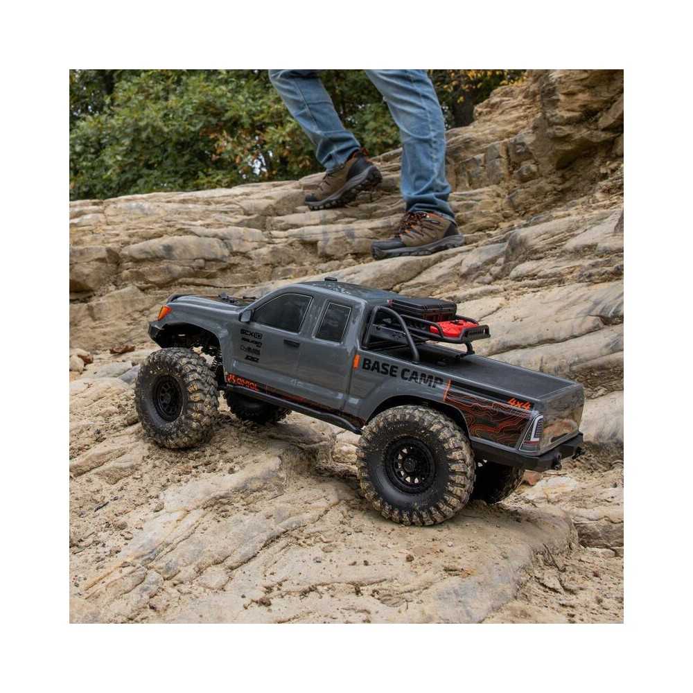 Axial Racing 1-10 SCX10 III Base Camp 4X4 Rock Crawler Brushed RTR Gray AXI-1375T2 Axial Racing 1-10 SCX10 III Base Camp 4X4 Rock Crawler Brushed RTR Gray AXI-1375T2