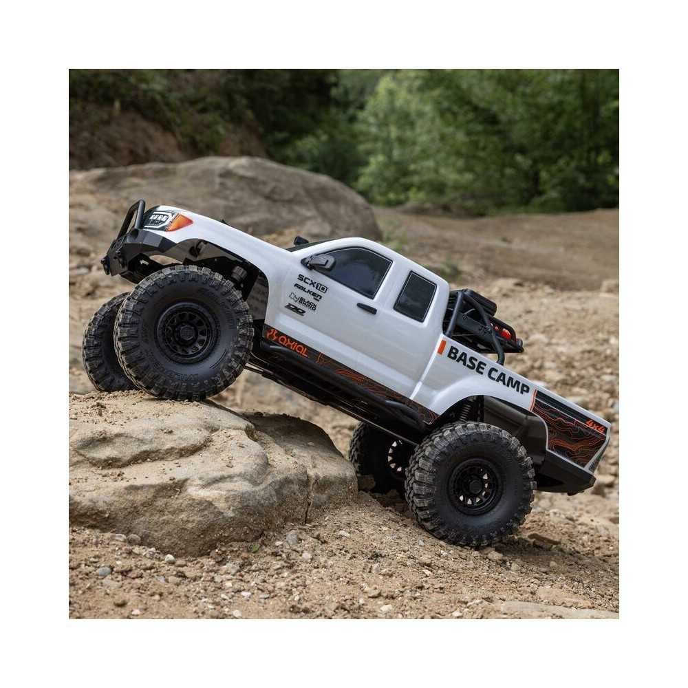 Axial Racing 1-10 SCX10 III Base Camp 4X4 Rock Crawler Brushed RTR White AXI-1375T1 Axial Racing 1-10 SCX10 III Base Camp 4X4 Rock Crawler Brushed RTR White AXI-1375T1
