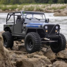 Axial Racing 1-10 SCX10 III Jeep CJ-7 4X4 RTR Brushed Rock Crawler Grey AXI03008T2
