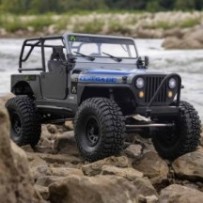 Axial Racing 1-10 SCX10 III Jeep CJ-7 4X4 RTR Brushed Rock Crawler Grey AXI03008T2