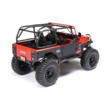 Axial Racing 1-10 SCX10 III Jeep CJ-7 4X4 RTR Brushed Rock Crawler Red AXI03008T1