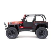 Axial Racing 1-10 SCX10 III Jeep CJ-7 4X4 RTR Brushed Rock Crawler Red AXI03008T1