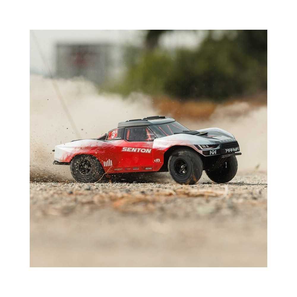 Arrma 1-10 SENTON 223S BLX Brushless 4X4 Short Course Truck RTR with DSC Red ARA4303V4T2