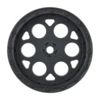 Pro-Line Racing 1-10 Showtime Front 2.2 12mm Sprint Car Wheels 2 Black PRO278203