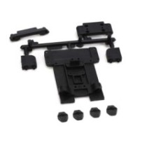 Ecx 1-10 stadium truck rear suspension mount set ECX1092