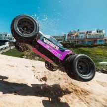 Arrma 1-10 VORTEKS MEGA 550 Brushed 2WD Stadium Truck RTR with Battery & Charger Purple ARA3205ST2