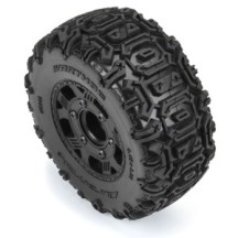 Duratrax 1-10 Warthog F-R 2.2-3.0 SC Tires MTD 12 & 14mm Black Ripper 2 DTX564610