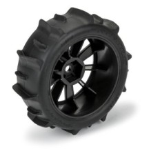 Pro-Line Racing 1-14 Dumont F-R Tires MTD 12mm Black Mach-10 4: Typhon GROM PRO1031010