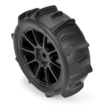 Pro-Line Racing 1-14 Dumont F-R Tires MTD 12mm Black Mach-10 4: Typhon GROM PRO1031010