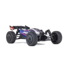 Arrma 1-14 TYPHON GROM 4X4 RTR Brushed Buggy Battery & Charger Included Blue-Silver ARA2106T1