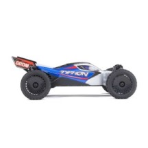 Arrma 1-14 TYPHON GROM 4X4 RTR Brushed Buggy Battery & Charger Included Blue-Silver ARA2106T1