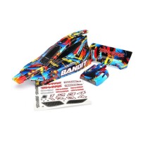 Carrocería Bandit Rock n Roll pintada con calcomanías aplicadas Traxxas TRX2448