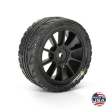 Pro-Line Racing 1-14 Vector Tire MTD 12mm Black Velocity Wheel 4: ARRMA TYPHON GROM PRO1032010