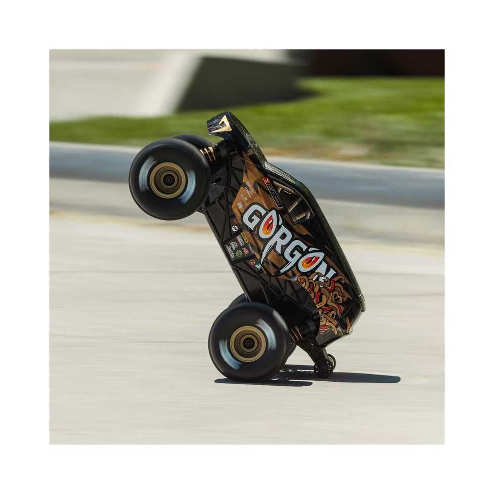 Arrma 1-16 GORGON GROM 4X4 RTR Brushed Monster Truck Battery & Charger Included Bronze ARA2130T3 Arrma 1-16 GORGON GROM 4X4 RTR Brushed Monster Truck Battery & Charger Included Bronze ARA2130T3