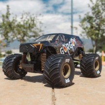 Arrma 1-16 GORGON GROM 4X4 RTR Brushed Monster Truck Battery & Charger Included Bronze ARA2130T3