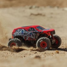 Arrma 1-16 GORGON GROM 4X4 RTR Brushed Monster Truck Battery & Charger Included Red ARA2130T2