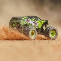 Arrma 1-16 GORGON GROM 4X4 RTR Brushed Monster Truck Battery & Charger Included Yellow ARA2130T1