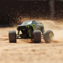 Arrma 1-16 GORGON GROM 4X4 RTR Brushed Monster Truck Battery & Charger Included Yellow ARA2130T1