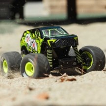 Arrma 1-16 GORGON GROM 4X4 RTR Brushed Monster Truck Battery & Charger Included Yellow ARA2130T1