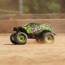 Arrma 1-16 GORGON GROM 4X4 RTR Brushed Monster Truck Battery & Charger Included Yellow ARA2130T1