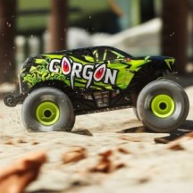 Arrma 1-16 GORGON GROM 4X4 RTR Brushed Monster Truck Battery & Charger Included Yellow ARA2130T1