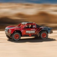 Arrma 1-16 MOJAVE GROM 4X4 RTR Brushed Desert Truck Battery & Charger Included Red-Black ARA2104T1
