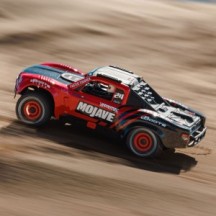 Arrma 1-16 MOJAVE GROM 4X4 RTR Brushed Desert Truck Battery & Charger Included Red-Black ARA2104T1