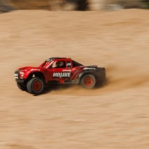 Arrma 1-16 MOJAVE GROM 4X4 RTR Brushed Desert Truck Battery & Charger Included Red-Black ARA2104T1