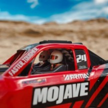 Arrma 1-16 MOJAVE GROM 4X4 RTR Brushed Desert Truck Battery & Charger Included Red-Black ARA2104T1