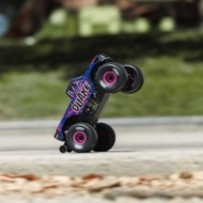 Arrma 1-16 QUAKE GROM 4X4 RTR Brushed Monster Truck Battery & Charger Included Purple ARA2137T3
