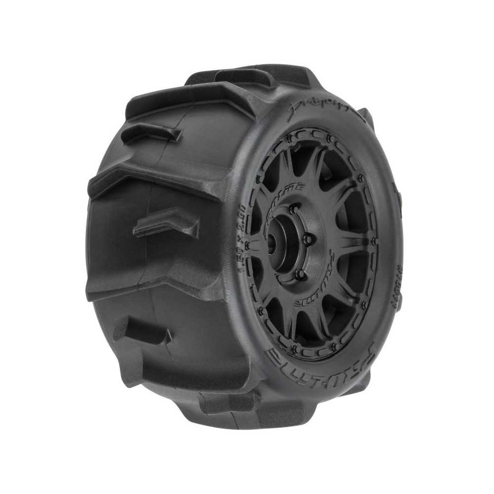 Pro-Line Racing 1-18 Dumont F-R Tires MTD 12mm Black Raid 4: Granite GROM PRO1031110 Pro-Line Racing 1-18 Dumont F-R Tires MTD 12mm Black Raid 4: Granite GROM PRO1031110