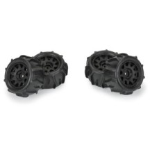 Pro-Line Racing 1-18 Dumont F-R Tires MTD 12mm Black Raid 4: Granite GROM PRO1031110