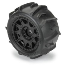 Pro-Line Racing 1-18 Dumont F-R Tires MTD 12mm Black Raid 4: Granite GROM PRO1031110