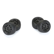 Pro-Line Racing 1-18 Menace F-R Street Tires MTD 12mm Black Raid 4: Granite GROM PRO1028710