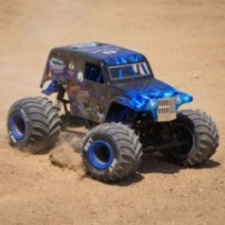 Team Losi 1-18 Mini LMT Son Uva Digger 2S 4X4 RTR Brushed Monster Truck Battery & Charger Included Blue LOS01026T2