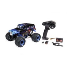 Team Losi 1-18 Mini LMT Son Uva Digger 2S 4X4 RTR Brushed Monster Truck Battery & Charger Included Blue LOS01026T2