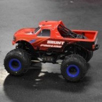 Pro-Line Racing 1-18 Pre-Cut Brunt Tough-Color Red Body for Losi Mini LMT PRO365812