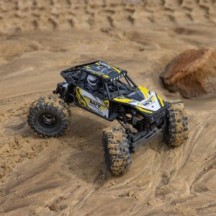 Axial Racing 1-18 UTB18 Capra 4WS 4WD Trail Buggy RTR with Battery & Charger Yellow AXI-1750T2