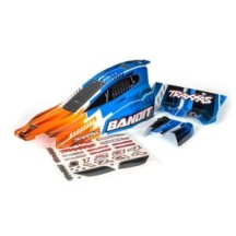 Traxxas Body bandit (also fits bandit vxl) orange (painted decals applied) TRX2450T