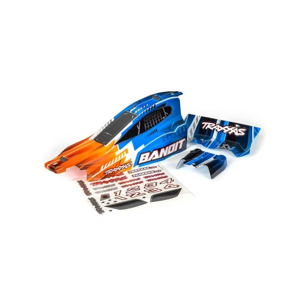 Traxxas Body bandit (also fits bandit vxl) orange (painted decals applied) TRX2450T Traxxas Body bandit (also fits bandit vxl) orange (painted decals applied) TRX2450T