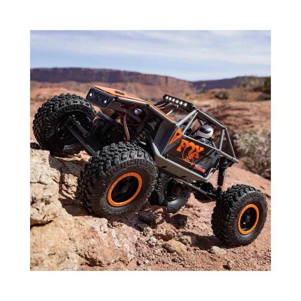 Axial Racing 1-18 UTB18 Capra 4X4 RTR Brushed Rock Crawler Battery & Charger Included Gray AXI01002V2T2 Axial Racing 1-18 UTB18 Capra 4X4 RTR Brushed Rock Crawler Battery & Charger Included Gray AXI01002V2T2