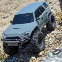 Pro-Line Racing 1-24 2023 Toyota 4Runner TRD Pro Gray Hard Body Assembled: SCX24 PRO362114
