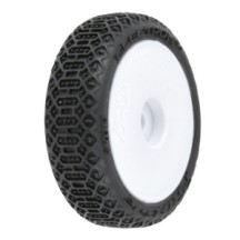 Pro-Line Racing 1-24 Electron 2.0 Buggy F-R Tires Mounted 7mm White 4: Micro-B PRO1031413