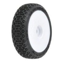 Pro-Line Racing 1-24 Electron 2.0 Buggy F-R Tires Mounted 7mm White 4: Micro-B PRO1031413