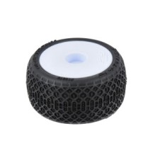 Pro-Line Racing 1-24 Electron 2.0 Buggy F-R Tires Mounted 7mm White 4: Micro-B PRO1031413