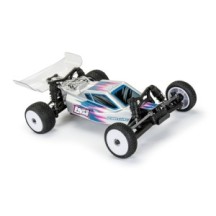 Pro-Line Racing 1-24 Electron 2.0 Buggy F-R Tires Mounted 7mm White 4: Micro-B PRO1031413