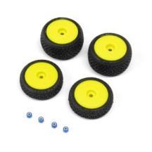 Pro-Line Racing 1-24 Electron 2.0 Buggy F-R Tires Mounted 7mm Yellow 4: Micro-B PRO1031412