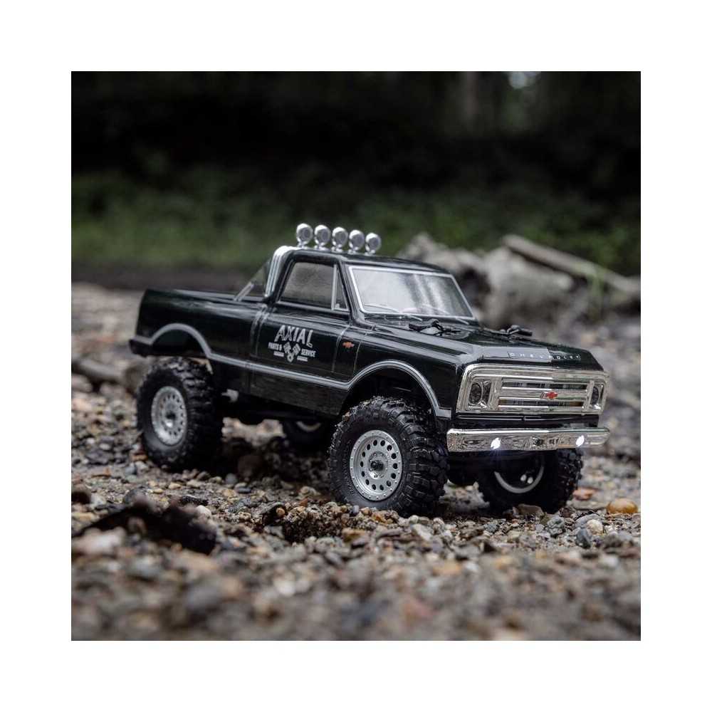 Axial Racing 1-24 SCX24 1967 Chevrolet C10 4X4 RTR Brushed Rock Crawler Battery & Charger Included Black AXI00001V2T4 Axial Racing 1-24 SCX24 1967 Chevrolet C10 4X4 RTR Brushed Rock Crawler Battery & Charger Included Black AXI00001V2T4