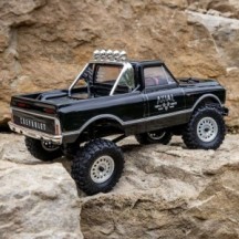 Axial Racing 1-24 SCX24 1967 Chevrolet C10 4X4 RTR Brushed Rock Crawler Battery & Charger Included Black AXI00001V2T4