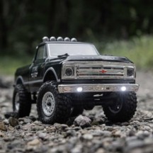 Axial Racing 1-24 SCX24 1967 Chevrolet C10 4X4 RTR Brushed Rock Crawler Battery & Charger Included Black AXI00001V2T4
